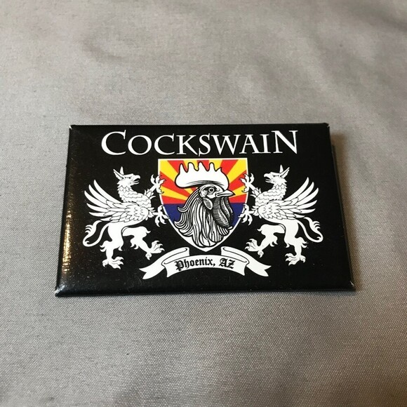 Cockswain Phoenix Arizona Band Collectible Button / Pin - Picture 1 of 3